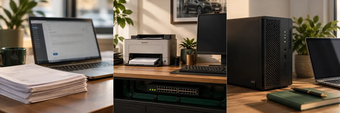 Office infrastructure evidence