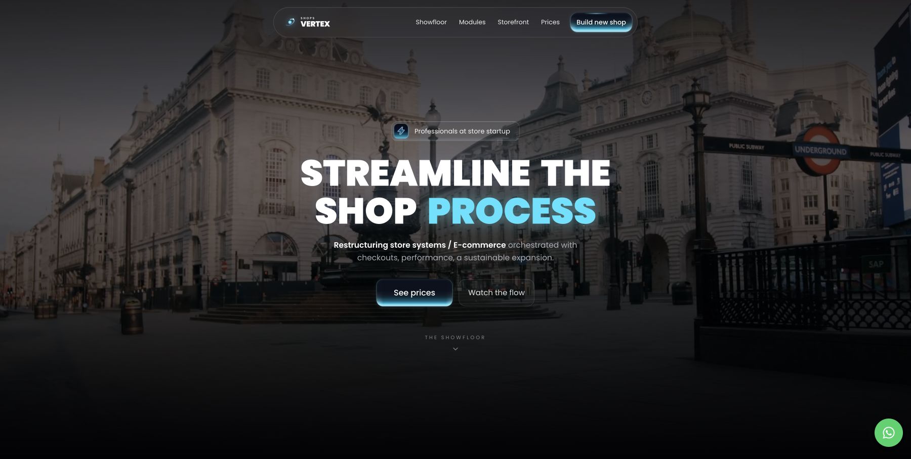 Vertex Shops · actual published template preview